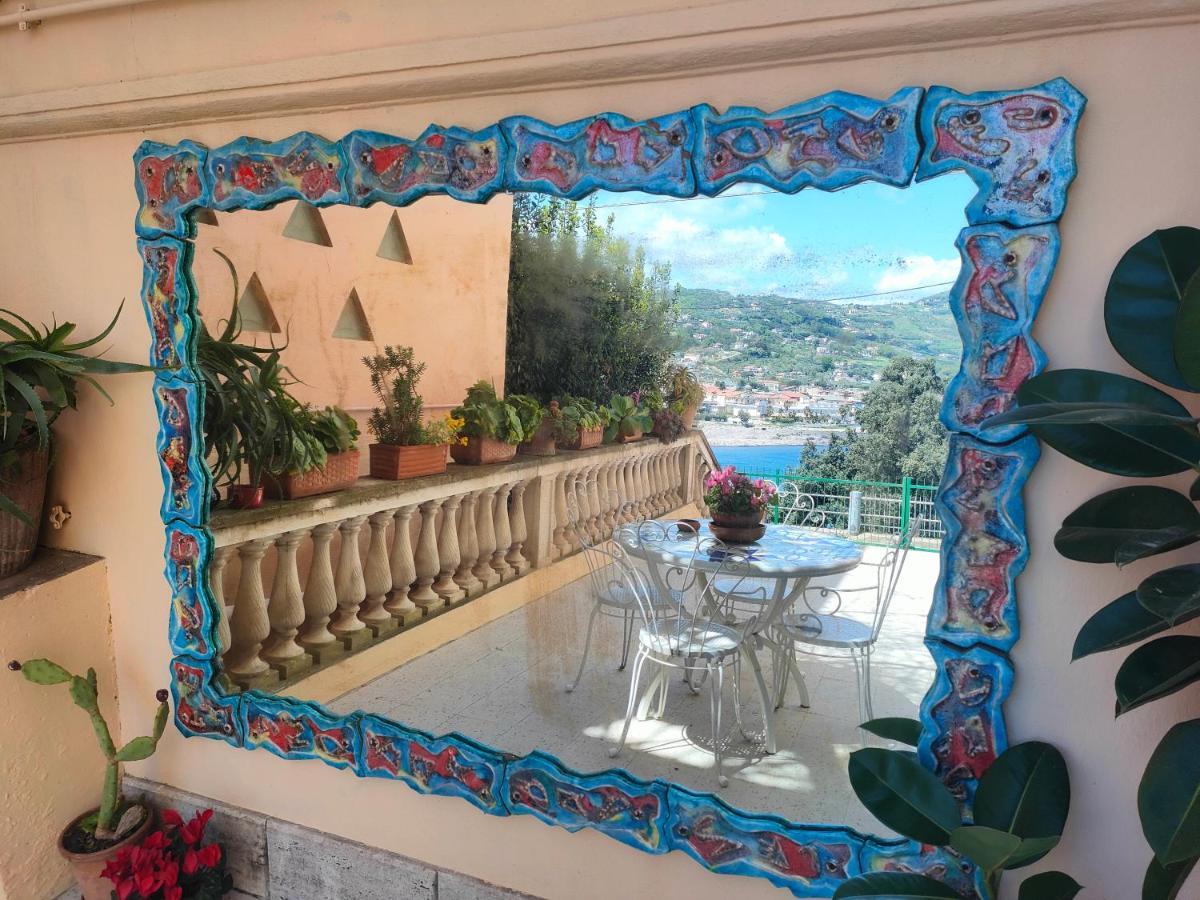 Panoramic Apartments In Villa In Center "The Beach And The Cliff" 1 Agropoli Εξωτερικό φωτογραφία