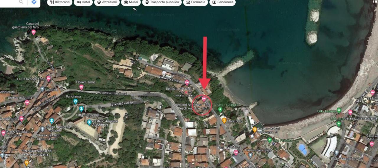 Panoramic Apartments In Villa In Center "The Beach And The Cliff" 1 Agropoli Εξωτερικό φωτογραφία